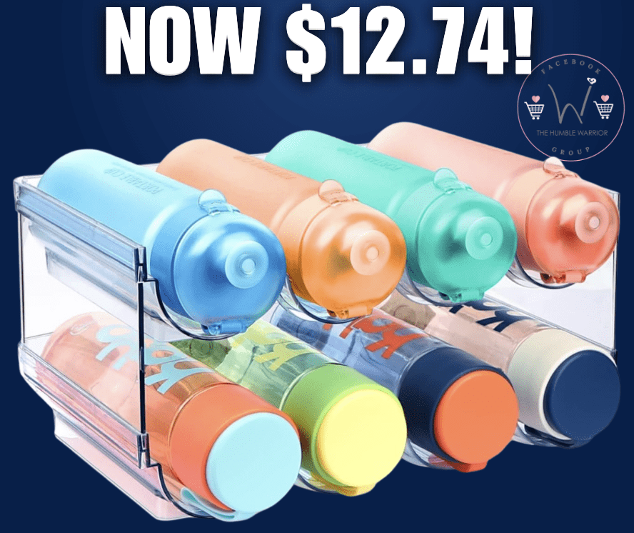 Two Pack of Stackable Water Bottle Organizers!